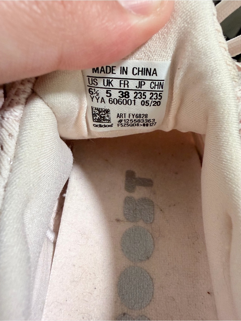 adidas Ultra Boost Sneakers - Peach - Picture 5 of 9